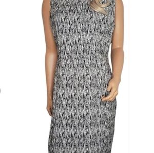 Calvin Klein stretchy Jacquard dress